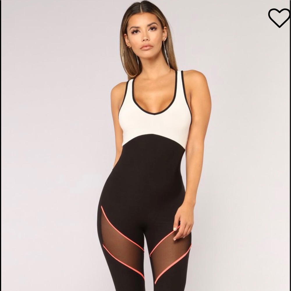 Fashion Nova Color block jumpsuit